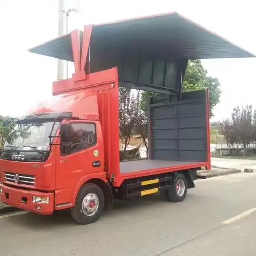 4年福田冷藏车4米2价格带尾板的