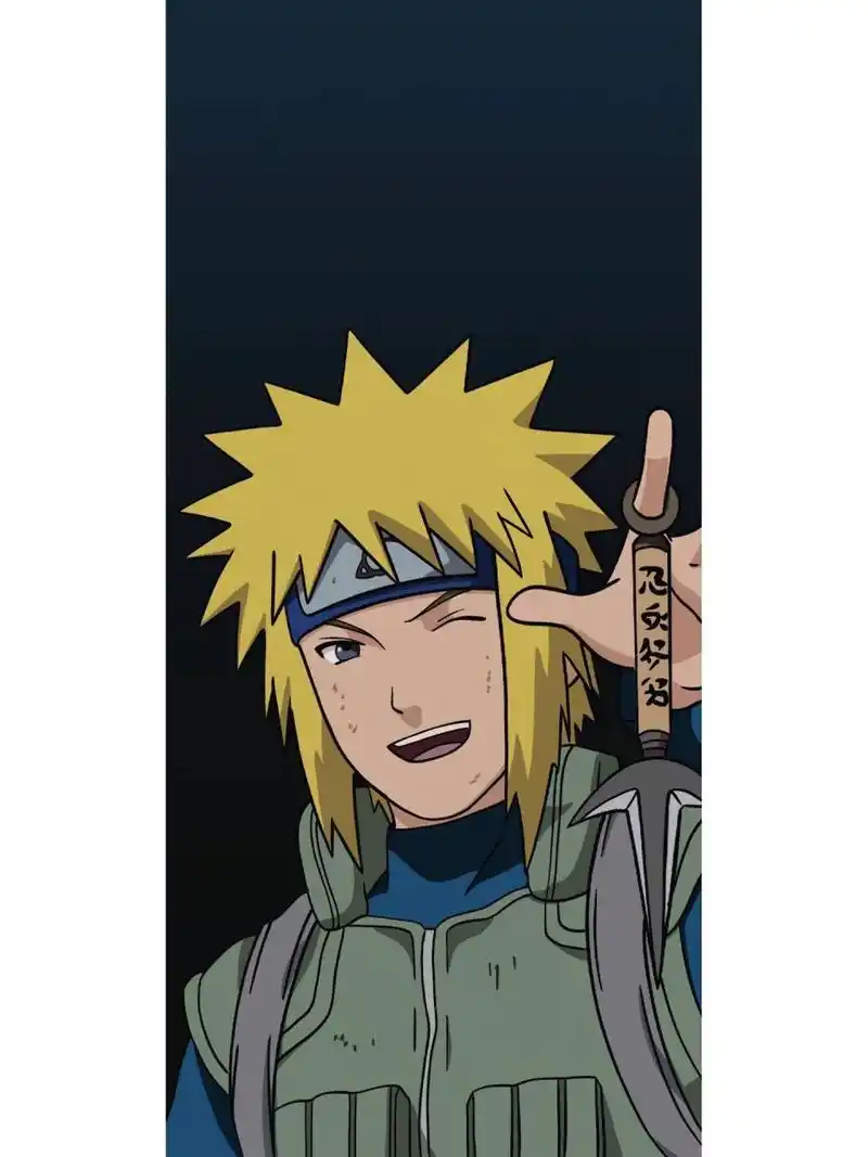 火影忍者||青年波风水门壁纸 曾经被誉为传说中的预言之子-波风水门