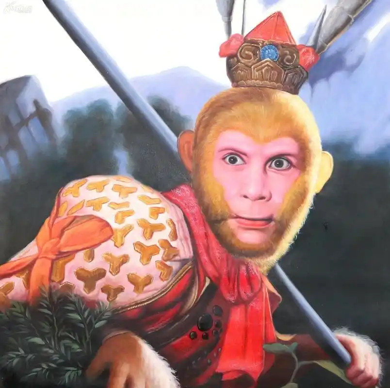 六小龄童,本名章金莱.央视86版西游记孙悟空的扮演者.