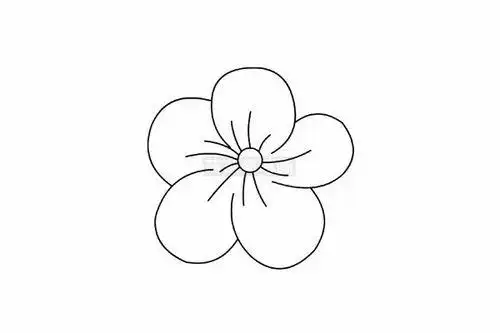 桃花简单画法桃花简单画法简笔画