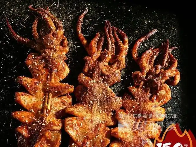 铁板大鱿鱼图片