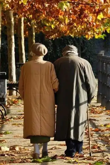 浪漫夫妻白头到老图片,夫妻相伴一生白头到老图片