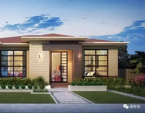 超赞的一层农村别墅设计图,设备齐全,想要的应有尽有