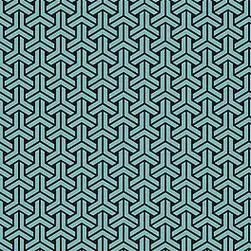 深蓝色人字形花纹背景图