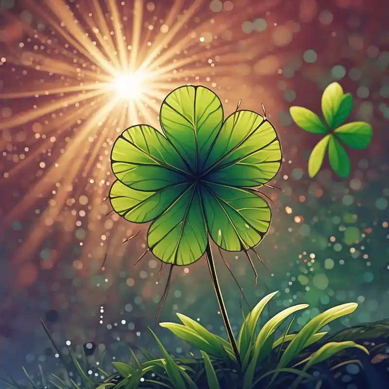 四叶草微信头像92幸运降临92