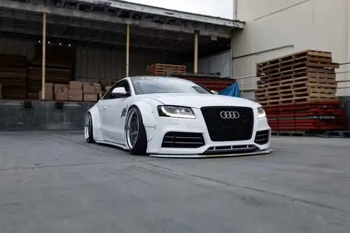 开这样的改装车 撩妹指数飙升 奥迪a5改装accuair气动避震_搜狐汽车_