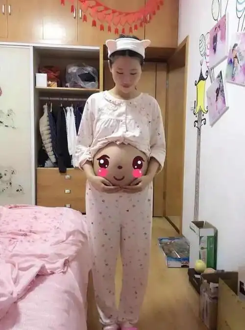 宝妈自述已生男宝分享症状及肚型要的接走