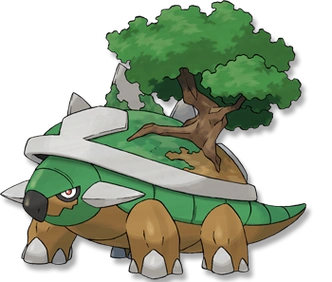 神奇宝贝土台龟简笔画