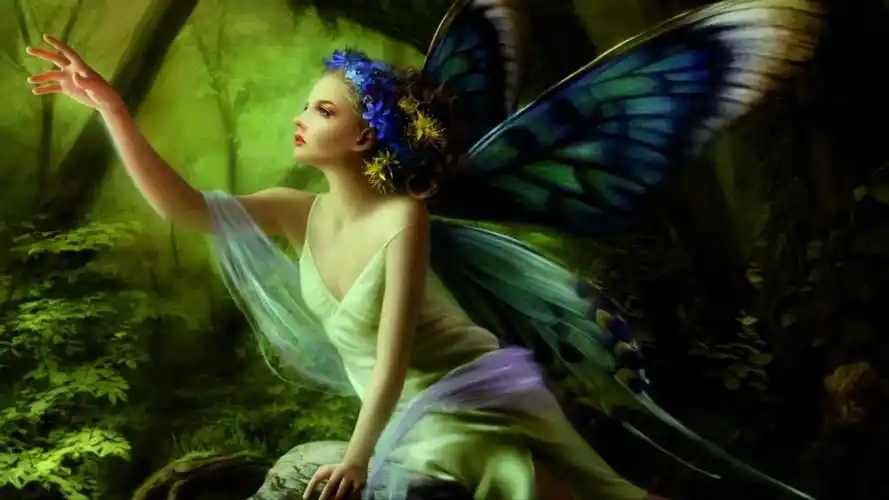 梦幻 花仙子 精灵壁纸 动漫美图