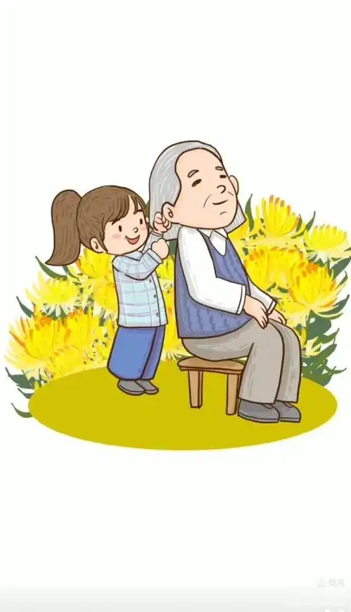 说说暖心话语,给爷爷奶奶捶捶背,敲敲腿,让孩子们从小懂得尊敬老人