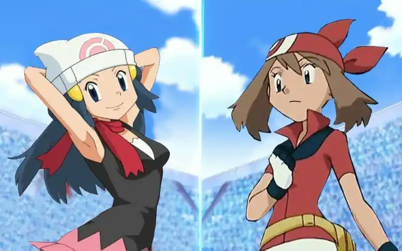 精灵宝可梦究极日月对战小光vs小遥