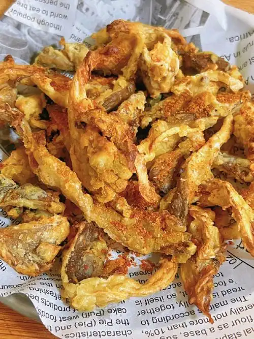 有空气炸锅的跟着做绝对没错《无油椒盐蘑菇》