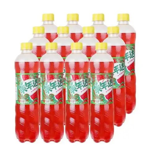 百事美年达西瓜味碳酸汽水饮料600ml*12瓶百事出品可开发票