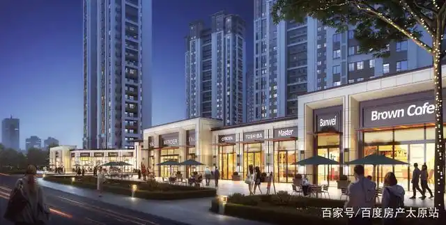 商业沿街效果图