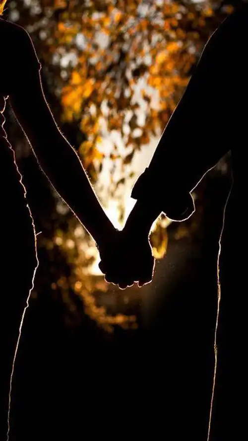 牵手浪漫素材背景