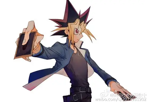 游戏王 武藤游戏 帅气的aibo 画师见水印侵删