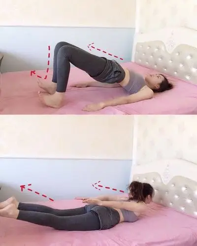 只要睡前6个简单动作7815坚持一个月9499轻松拥有铅笔_圈子