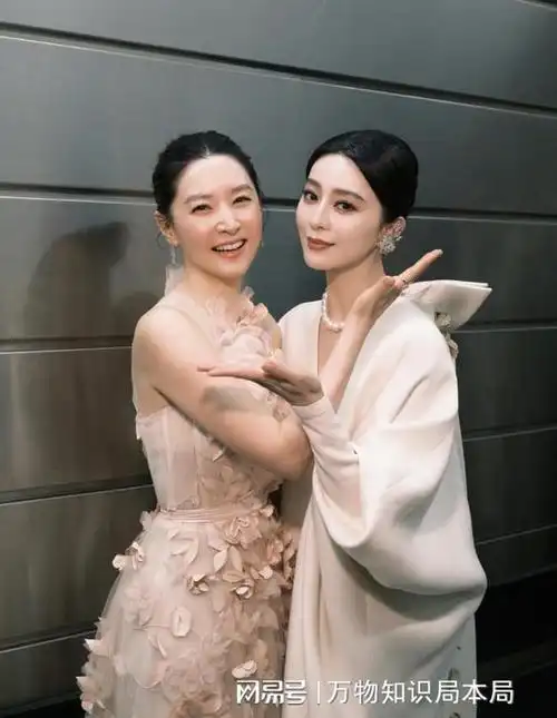 在范冰冰的社交平台上,还看到颁奖盛典上她和韩国国宝级女星李英爱的