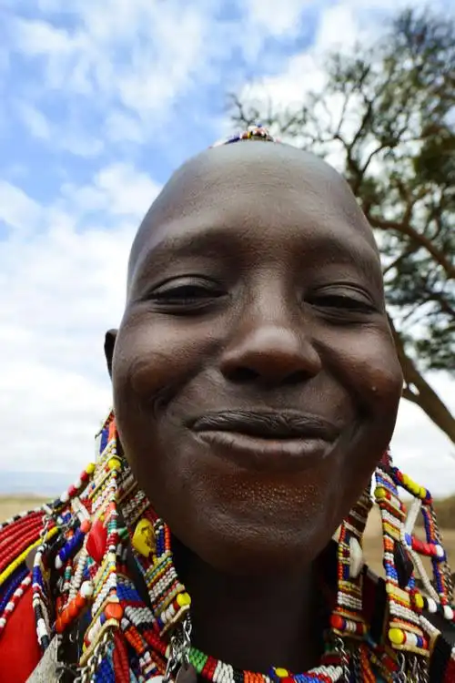 原始的黑人部落--马赛人(二)