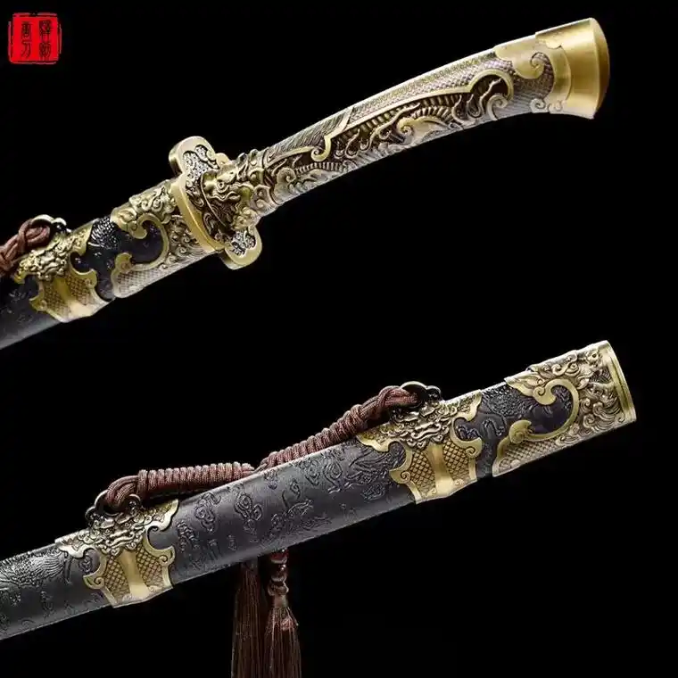 这把雁翎刀真的太帅了!