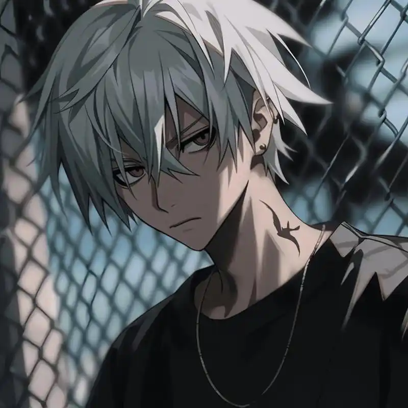 高冷痞帅禁欲系丨动漫男头 #ai绘画# #微信头像# #禁欲系# #动漫男头