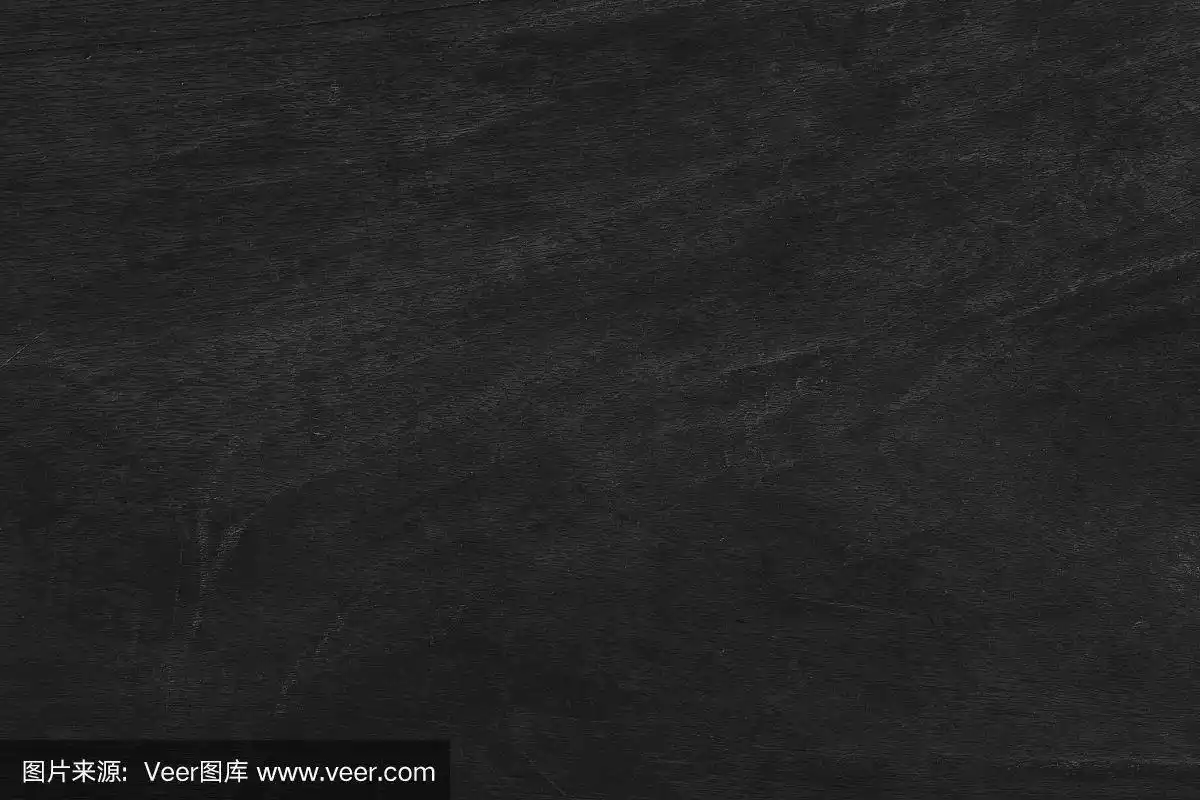 木桌黑色背景,深色纹理顶视图,空间灰色豪华空白设计