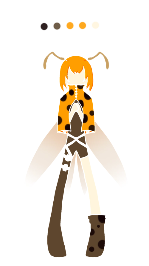 昆虫拟人角色设计