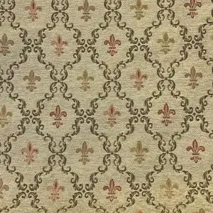 复古雪尼尔人棉提花色织墨绿棕黄色米黄色280cm窗帘沙发软包布料