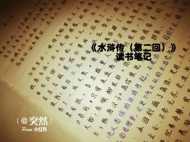 水浒传第二回读书笔记