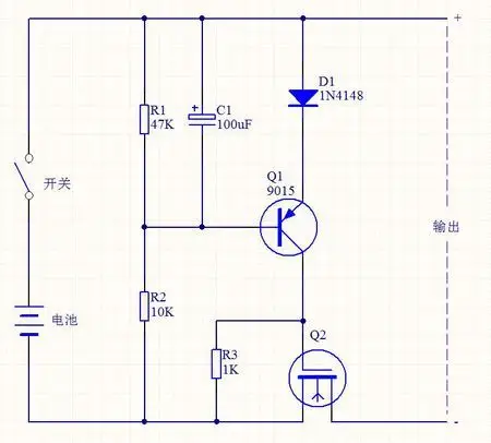 12v儿童电动车电路图