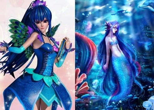 叶罗丽:当主角变美人鱼,王默太梦幻,冰公主身材最好!