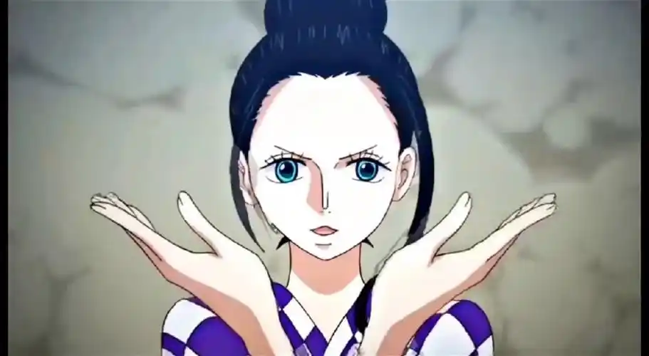 动漫#两年后罗宾的颜值大逆袭