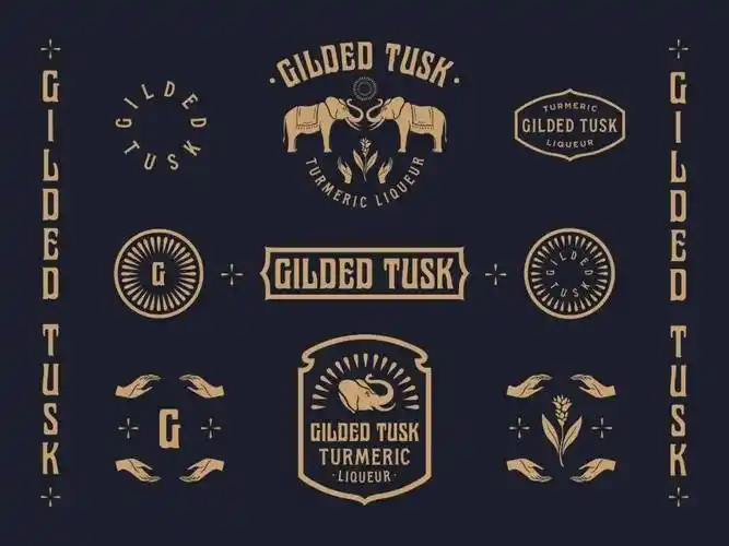 多款复古徽章logo设计集锦