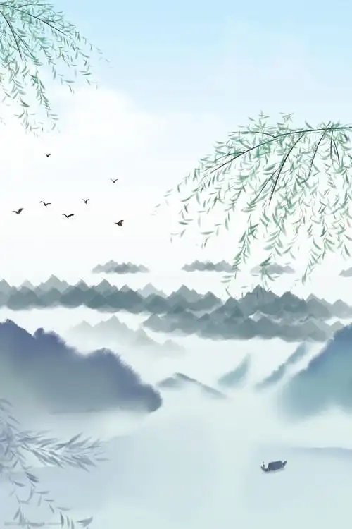 惊蛰 二十四节气 传统节气 惊蛰节气 24节气 古风 水墨 中式 简约