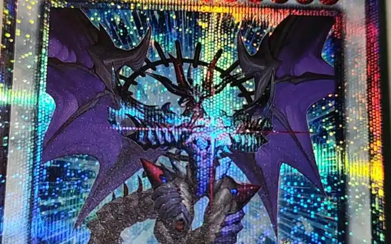 游戏王实卡鉴赏16:pser混沌魔龙,日版