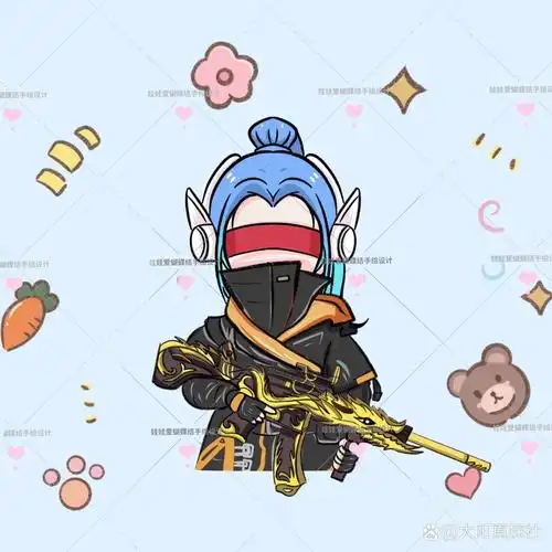 和平精英q版头像 帅气无敌哒小哥哥