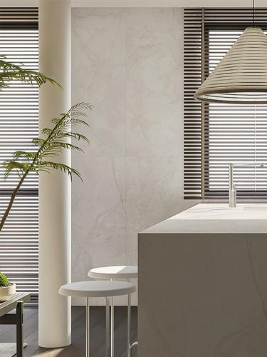 白玉兰哑光瓷砖天鹅绒面大理石瓷砖客餐厅背景墙地砖连酒店工程砖