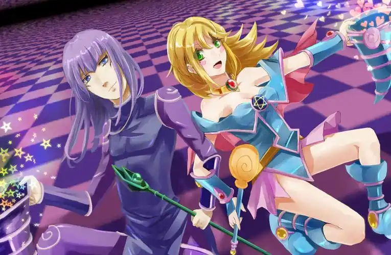 游戏王图文故事第226期黑魔术师同人图欣赏