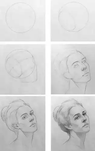 干货零基础怎样学素描如何画好素描人物素描人物基础教程头像图解