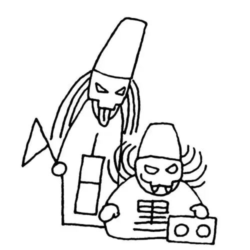 一分钟简笔西游:勾死人(黑白无常)