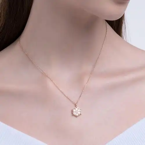 【12.12】施华洛世奇 magic 唯美雪花 浪漫 闪烁光彩 女项链