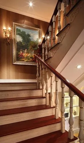 别墅楼梯装饰画效果图