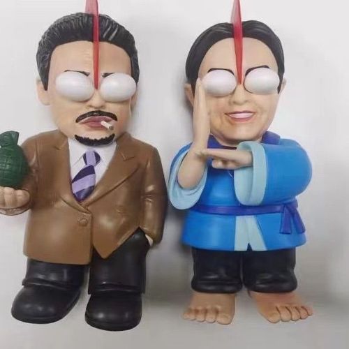 懦夫救星逃学威龙gk改 破坏之王蒙面猫 魔鬼达星爷 车载摆件