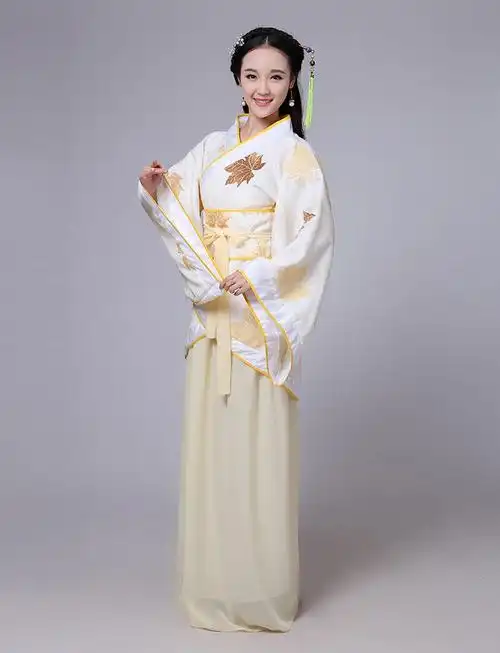 牧兽古装曲裾女服装仙女唐朝古代演出服古典舞蹈襦裙贵妃2021网红同款