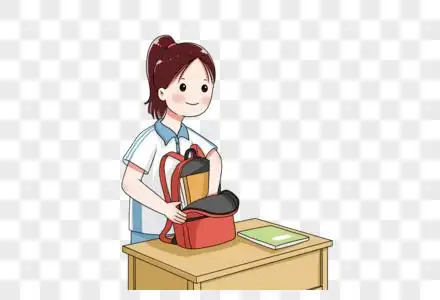 收拾高清图片整理行李箱高清图片小女孩收拾了旧的复式行李箱高清图片