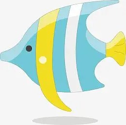 卡通小鱼矢量图下载