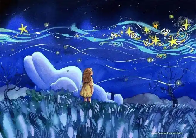 插画治愈系插画