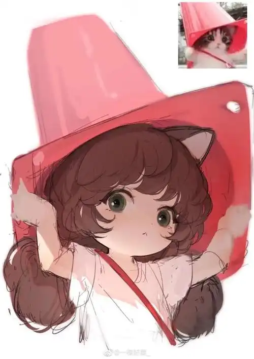 画师将猫咪拟人化全员变成呆萝莉看完我家猫咪都不淡定了