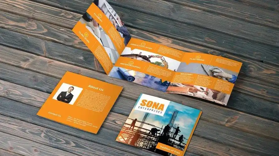 画册折页设计与排版案例分享