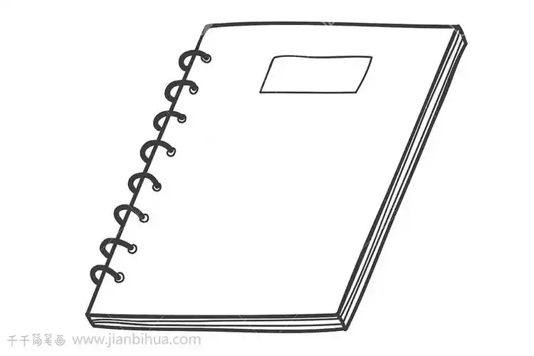 笔记本简笔画简单好画